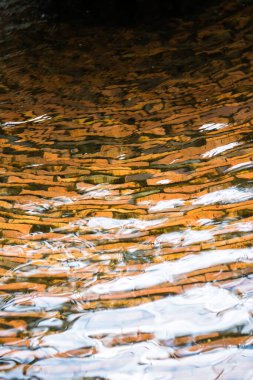 Tayland 'da gölette su dalgası.