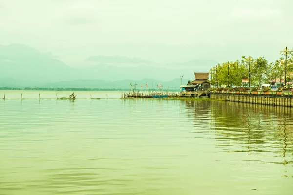 Kwan Phayao Lago Thailandia — Foto Stock