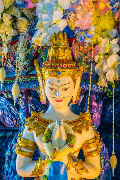 Thai Style Angel Statue Temple Thailand — Stock Photo, Image