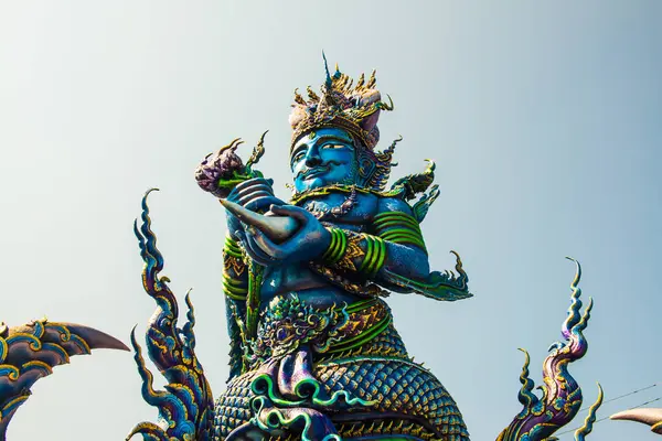 Tajski Posąg Boga Świątyni Tajlandia — Zdjęcie stockowe