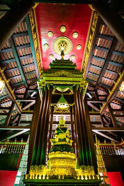 Chiang Rai Thailand October 2019 Emerald Buddha Phra Kaew Temple — Stock Photo, Image