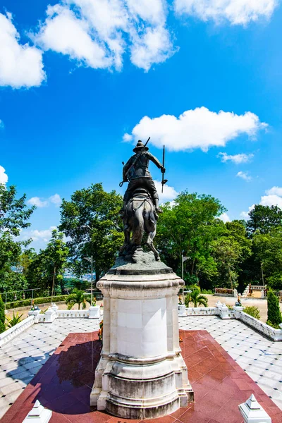 Monumento Rey Naresuan Provincia Chiang Rai —  Fotos de Stock