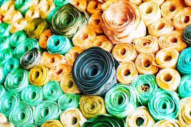 Tayland 'daki dut kağıdı arka planı.