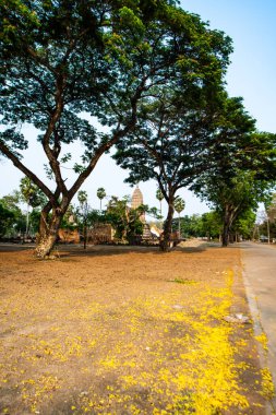 Sukhothai eyaletindeki Phra Si Ratana Mahathat Chaliang tapınağı, Tayland.