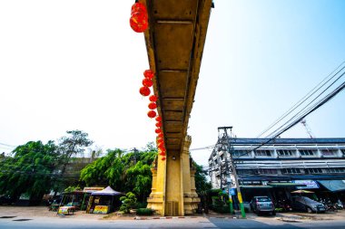 Tayland 'ın Uttaradit ilindeki Laplae başkent kapısı.