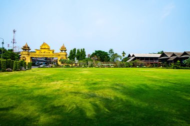 Tayland 'ın Uttaradit ilindeki Laplae başkent kapısı.