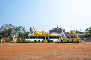 Phra 'da uzanan Buda Suthon Mongkhon Khiri Tapınağı, Tayland.
