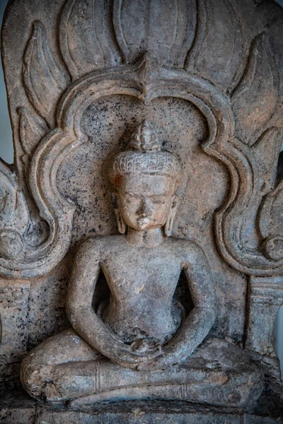 Sukhothai Eyaleti Tayland Daki Eski Buda — Stok fotoğraf