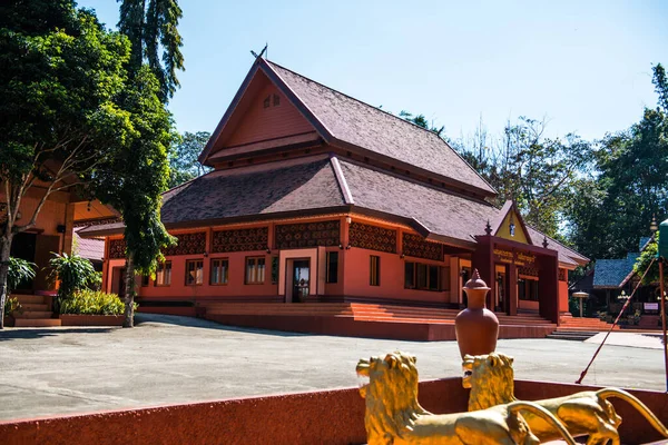 Wiang Long Bölgesinde Halk Kütüphanesi Tayland — Stok fotoğraf