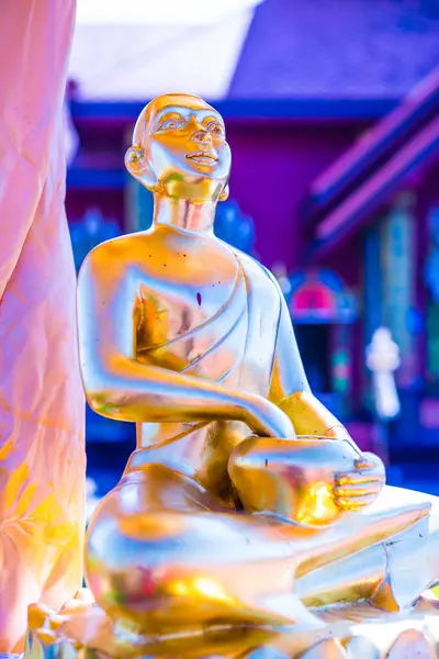 Estatua Monje Upakut Tailandia —  Fotos de Stock