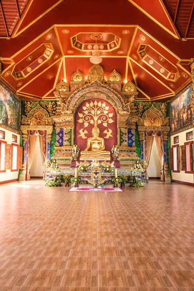 Schöne Buddha Statue Prayodkhunpol Wiang Kalong Tempel Thailand — Stockfoto
