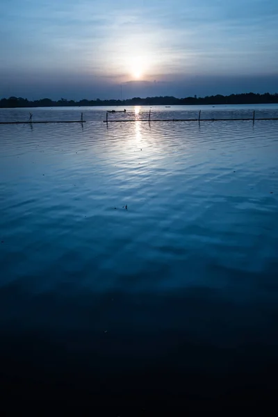 Kwan Phayao Lago Mattino Thailandia — Foto Stock