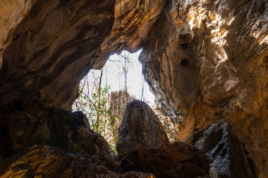 Phra Sabai cave in Lampang province, Thailand.