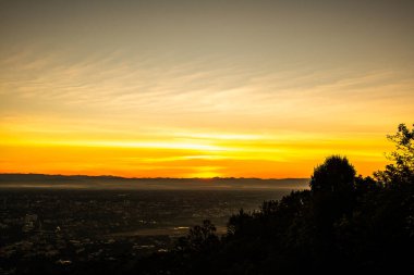 Chiang Mai city in the early morning, Thailand.