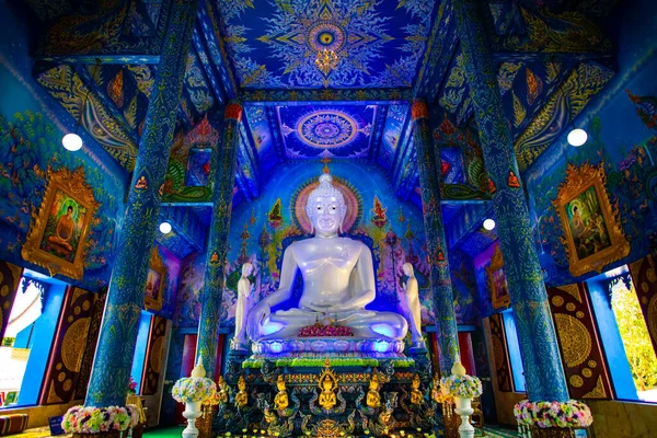 Chiang Rai Tailândia Outubro 2019 Buda Branco Rong Seur Dez — Fotografia de Stock