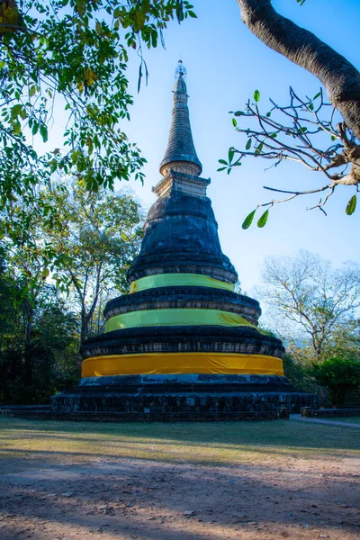 Umong Tapınağındaki Antik Tapınak Tayland — Stok fotoğraf