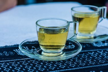 Sıcak çay, Tayland.