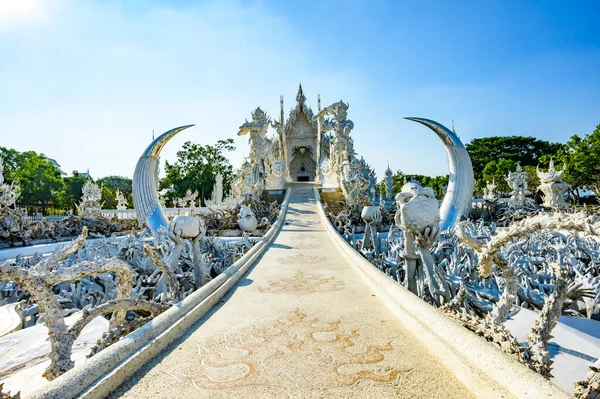 Wat Rong Khun White Temple Chiang Rai Province Chiang Rai — Stok fotoğraf