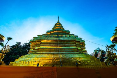 Phra: Shi Chom Thong Worawihan tapınağı, Tayland.