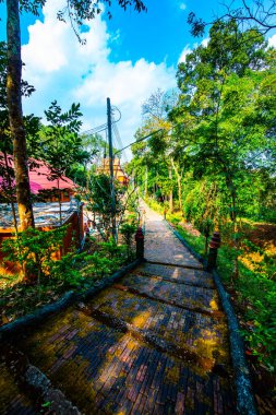 Wiang Kalong antik şehri, Tayland manzarası.