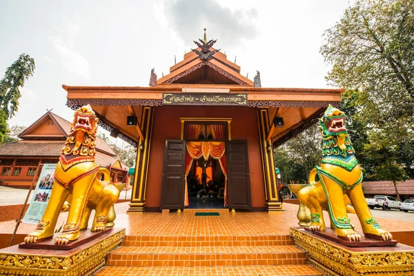 Santuario Della Dea Wiang Long Thailandia — Foto Stock
