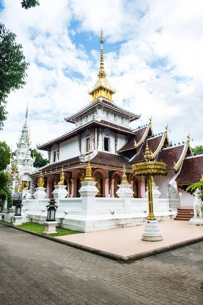 Phra Chao Jai Mondop Del Monasterio Forestal Darabhirom Provincia Chiangmai — Foto de Stock