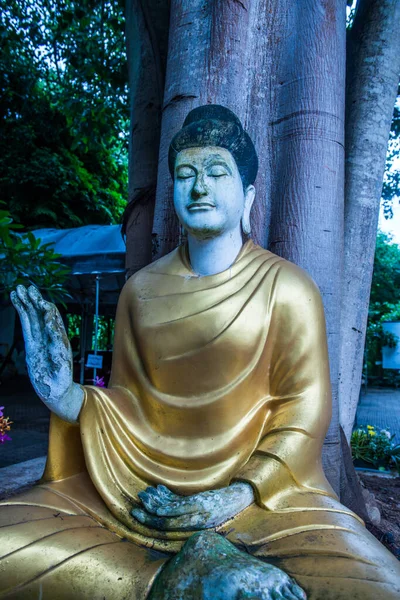 Buddha Staub Darabhirom Forest Monastery Thailand — Stockfoto