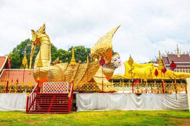Phra 'daki manzara Suthon Mongkhon Khiri Tapınağı, Tayland.