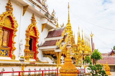 Phra 'daki antik pagodalar Sugkhon Khiri tapınağı, Tayland.