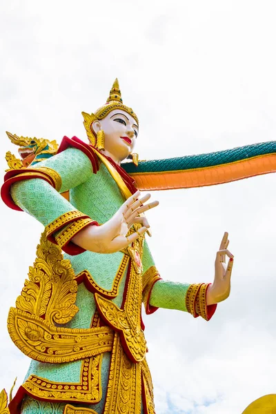 Tayland Daki Suthon Mongkhon Khiri Tapınağı Ndaki Erkek Melek Heykeli — Stok fotoğraf