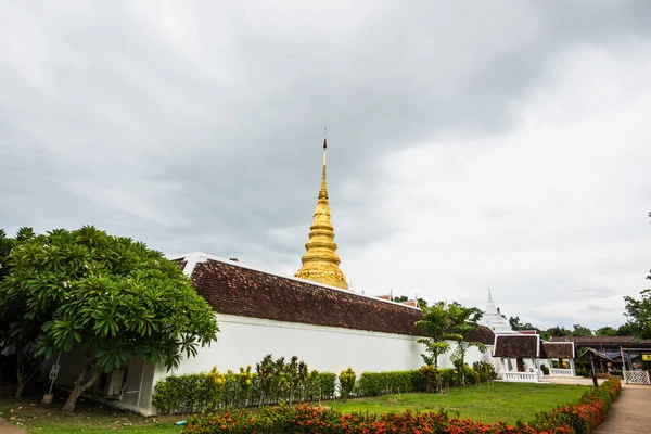 Chrám Prathat Chaehaeng Provincii Nan Thajsko — Stock fotografie