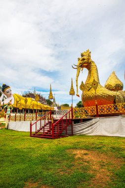 Phra 'daki manzara Suthon Mongkhon Khiri Tapınağı, Tayland.