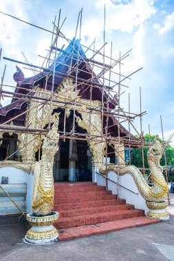 Phaya Wat tapınağındaki eski kilise, Tayland.