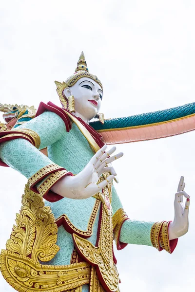 Tayland Daki Suthon Mongkhon Khiri Tapınağı Ndaki Erkek Melek Heykeli — Stok fotoğraf