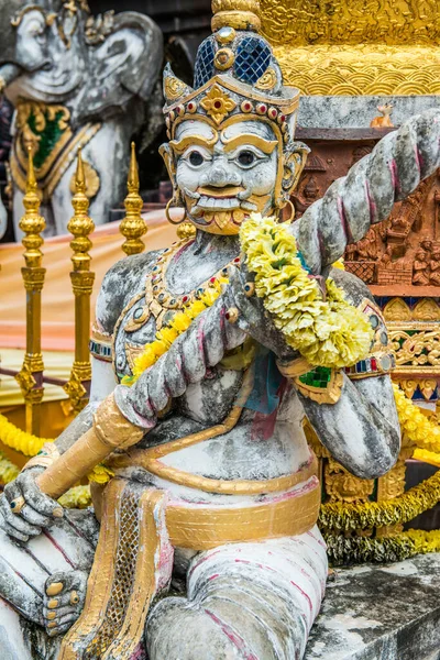 Antigua Estatua Gigante Phra Que Suthon Mongkhon Khiri Templo Tailandia —  Fotos de Stock