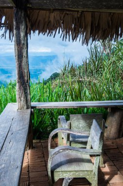 Mon Jam manzaralı dinlenme alanı, Tayland.