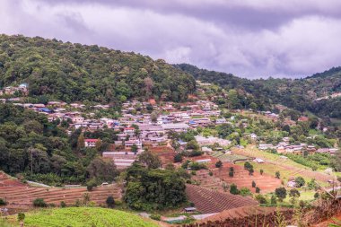 Mon Cham, Tayland 'daki dağdaki köy..