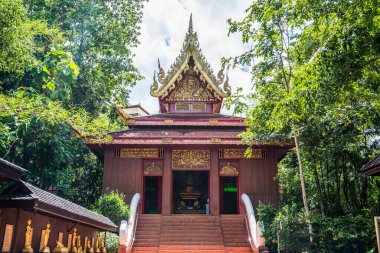 Zümrüt Buddha Kilisesi Chiang Rai Eyaleti, Tayland.