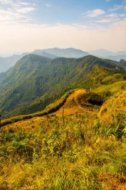 Chiangrai Eyaleti, Tayland Phu Chi Fa Manzara Noktası.