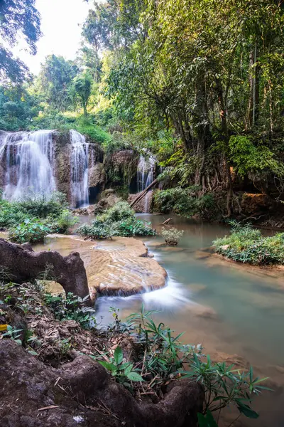 Sawan Waterfall Doi Phu Nang National Park Thailand — 스톡 사진