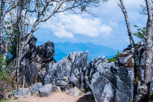 View Point Doi Pha Tang Chiangrai Province Thailand — Stock Photo, Image
