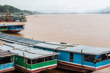 Altın Üçgen 'in manzara görüntüsü, Tayland.