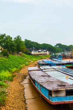 Altın Üçgen 'in manzara görüntüsü, Tayland.