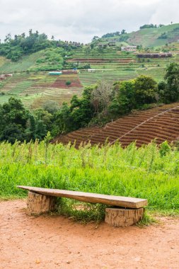 Tayland 'ın Chiangmai bölgesindeki Mon Cham bakış açısı.
