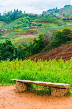 Tayland 'ın Chiangmai bölgesindeki Mon Cham bakış açısı.