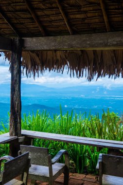 Mon Jam manzaralı dinlenme alanı, Tayland.