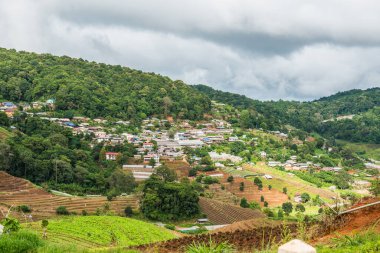 Mon Cham, Tayland 'daki dağdaki köy..