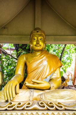 Chiang Rai ilindeki Buda Rattana Mengrai Heykeli, Tayland.