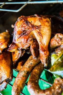 Izgarada tavuk, Tayland.