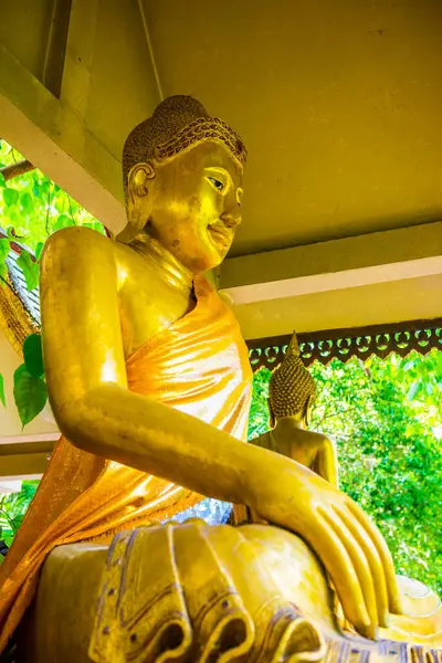 Estatua Buddha Rattana Mengrai Provincia Chiang Rai Tailandia —  Fotos de Stock